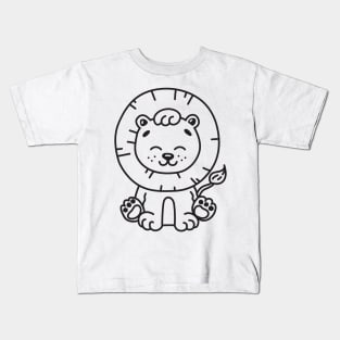 baby lion Kids T-Shirt